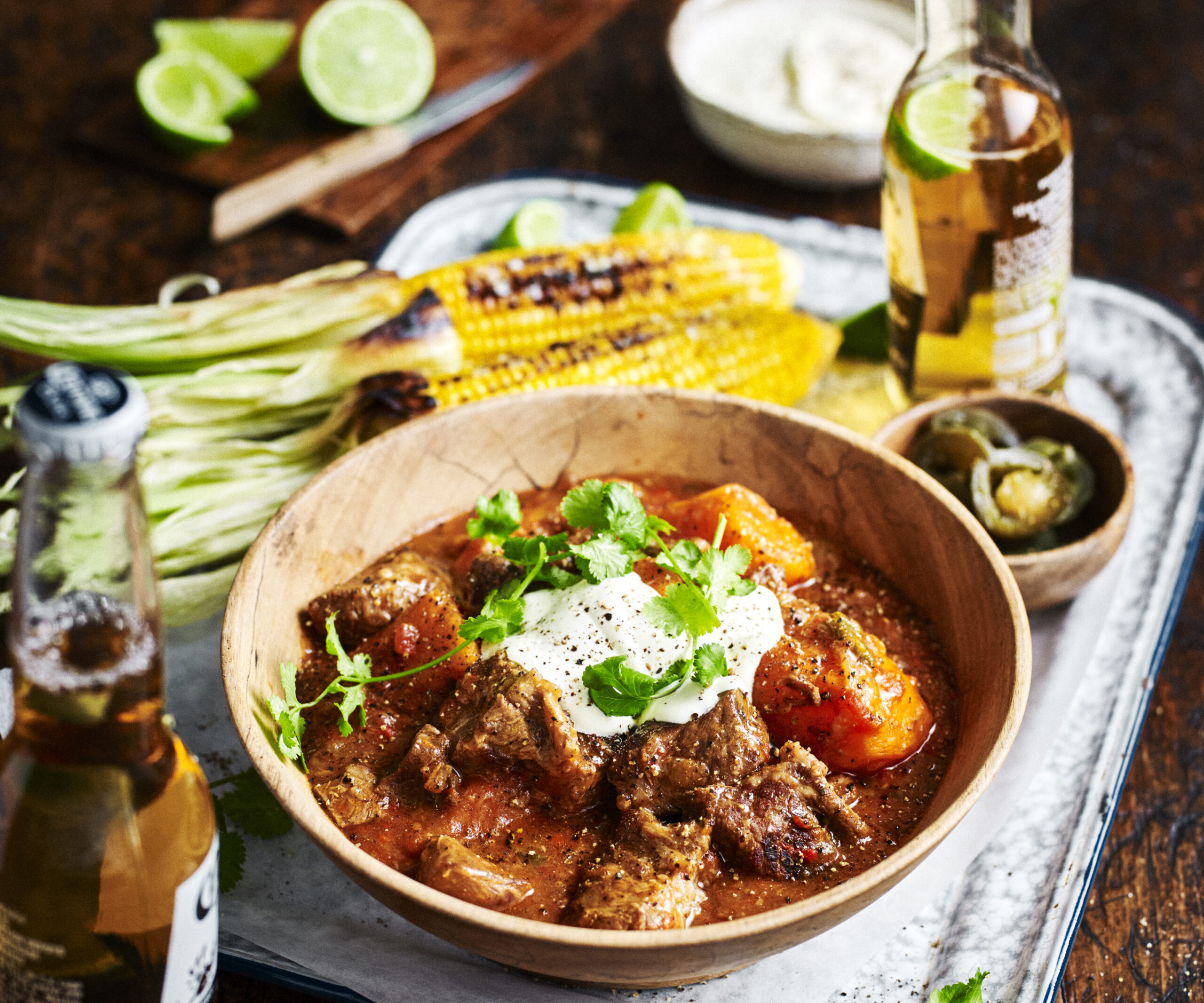 Tex-Mex beef and sweet potato stew