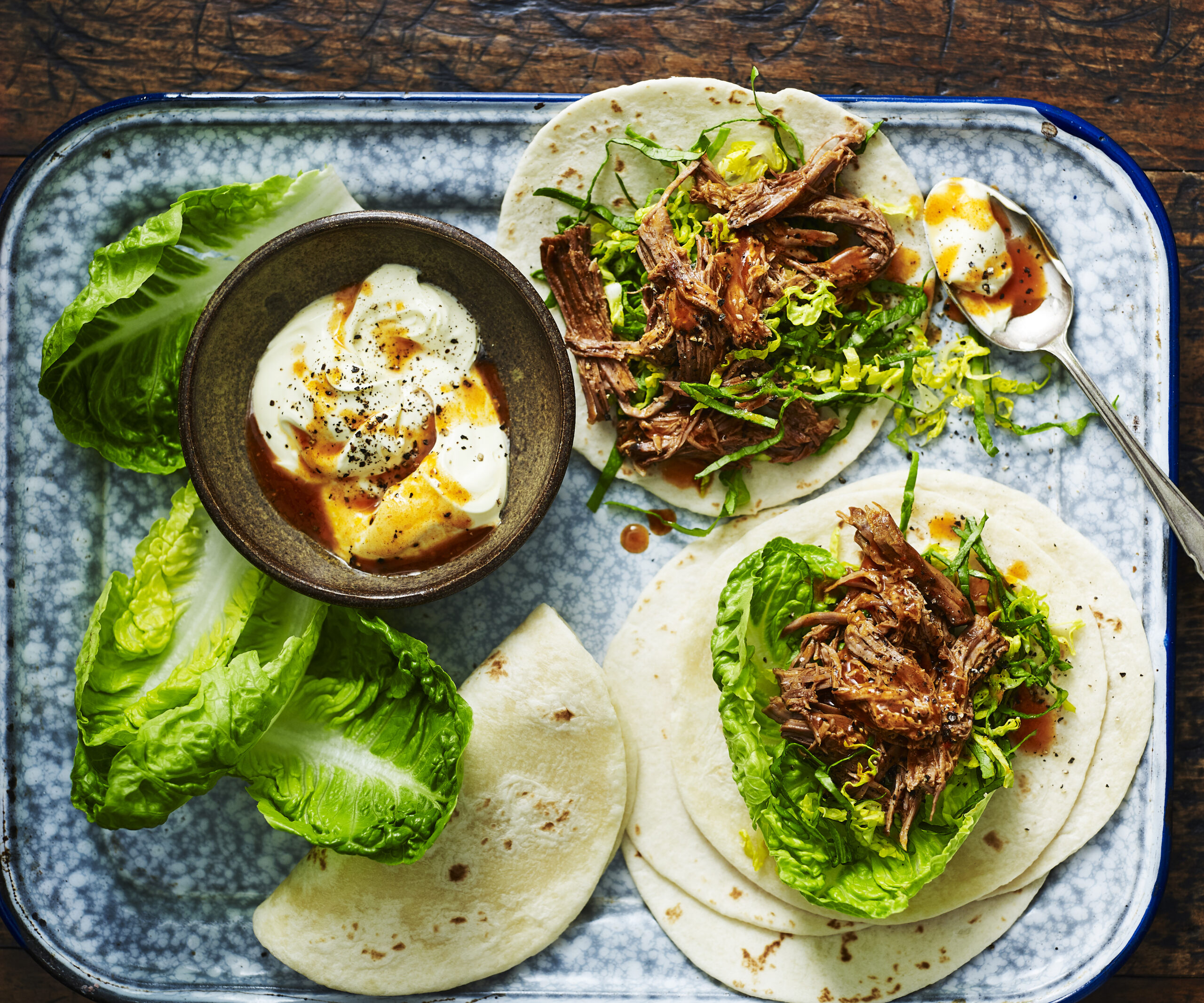 Five ingredient beef tacos