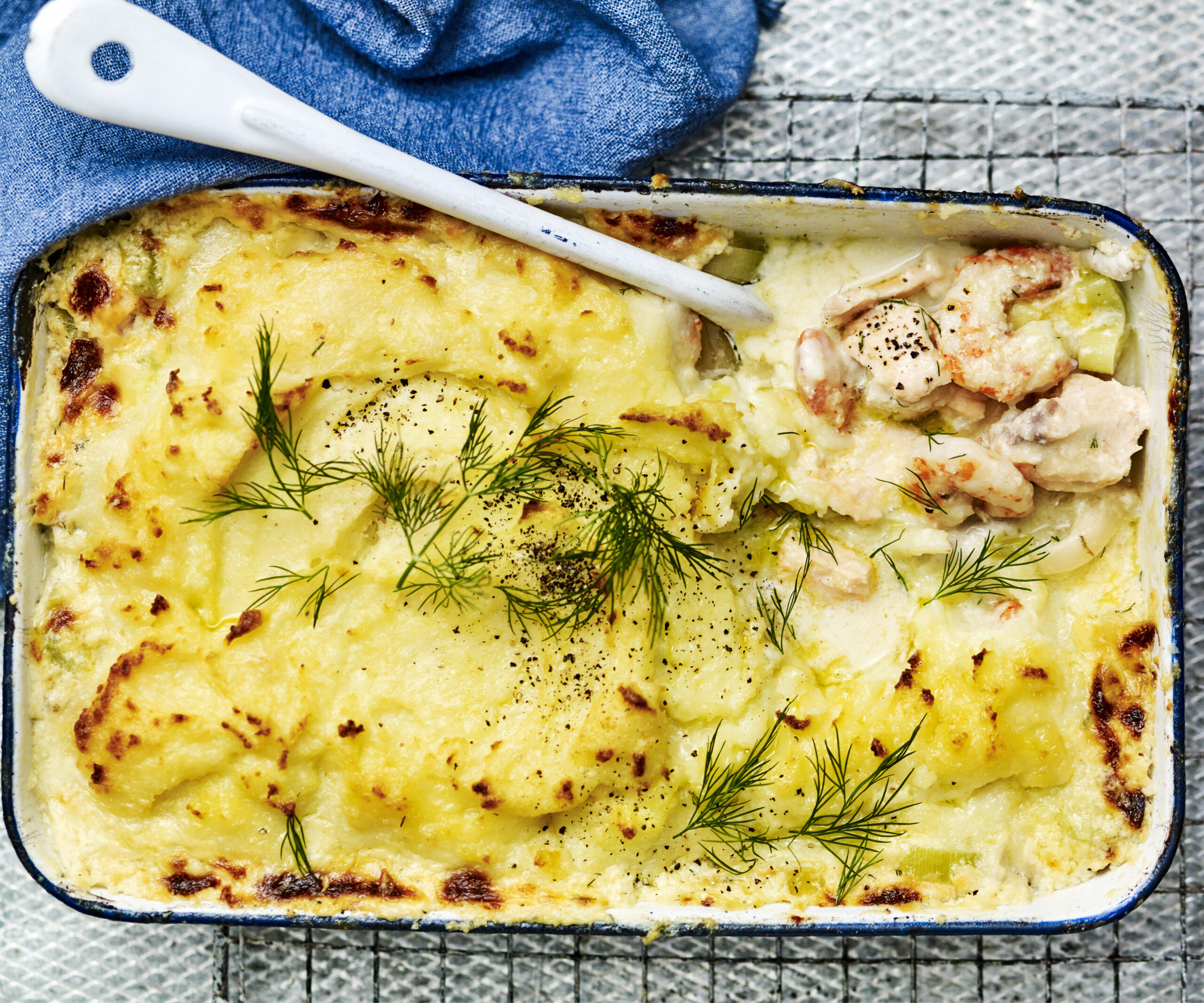 Creamy fish and prawn pie | Women's Weekly Food