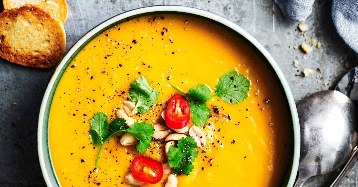 Slow-cooker coconut pumpkin soup | Women's Weekly Food